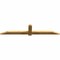 Ekena Millwork Eugene Rough Sawn Timber Gable Bracket, Western Red Cedar, 72"W x 15"H x 2"D x 4"F, 5/12 Pitch GBW072X15X0204EUG00RWR - alternate 3